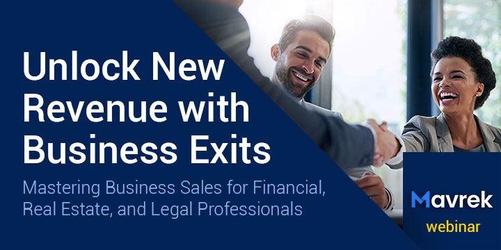 unlock new revenue with business exits banner